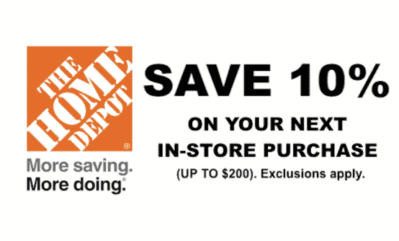 20 LOWES 10% Off At Home Depot only notLowes Exp SEPTEMBER 15 2021 